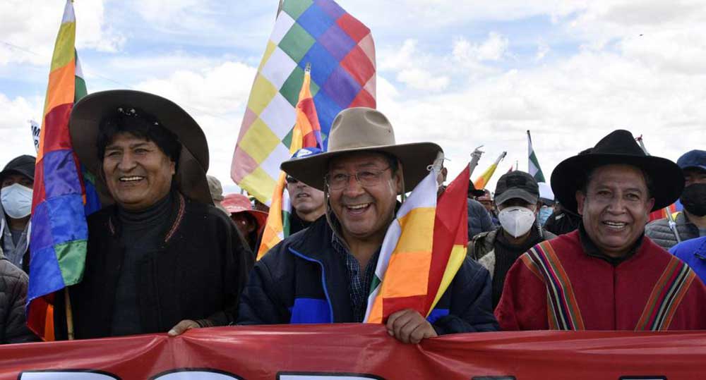 Confirman Participaci N De Arce Choquehuanca Y Morales En La Marcha