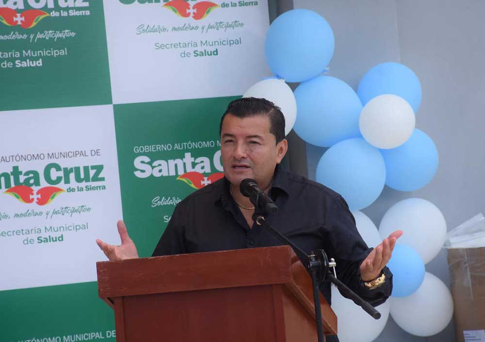 Alcalde de Santa Cruz de la Sierra ve un show pol tico la