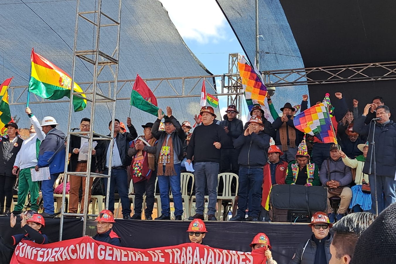 COB declara paro indefinido con movilizaciones desde este viernes