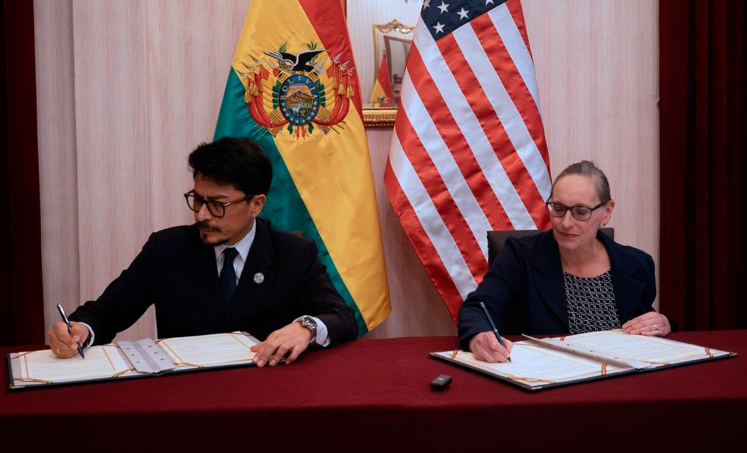 Acuerdo Bolivia-EEUU: canalizarán $us20 millones para la lucha contra el crimen organizado