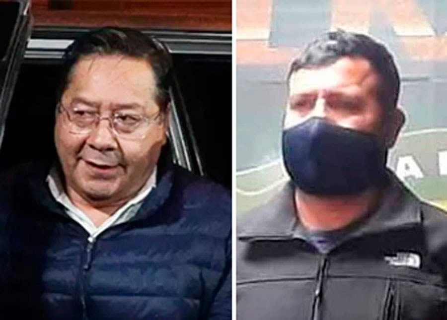 Luis Arce y exedecán de Evo cruzan acusaciones en la cárcel