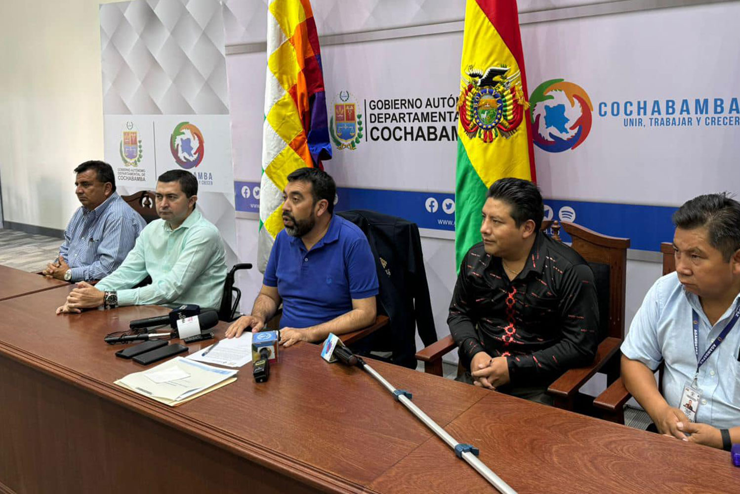 Gobernadores de Pando y La Paz establecen mesas de trabajo para definir límites territoriales