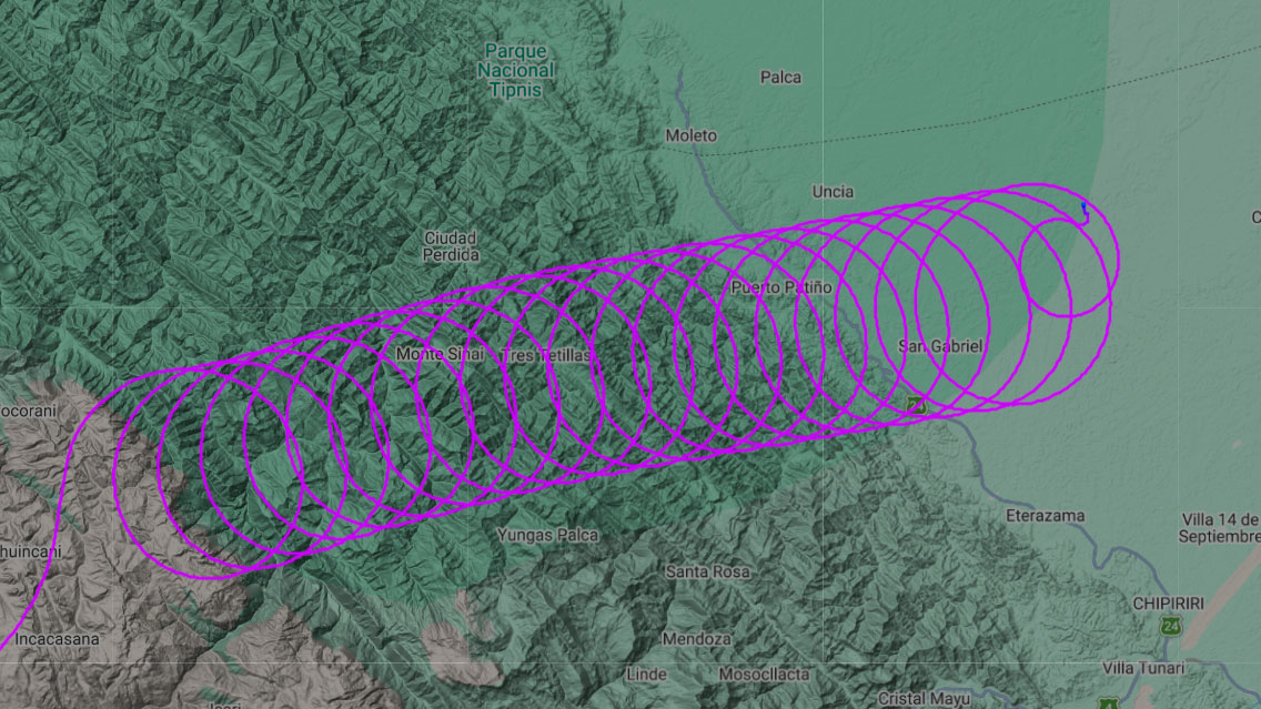 Accidente aéreo: Había dos pilotos a bordo y se activa su búsqueda