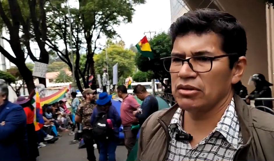 Radicalizarán protesta: Evismo anuncia que dos mil personas se sumarán contra la prórroga judicial