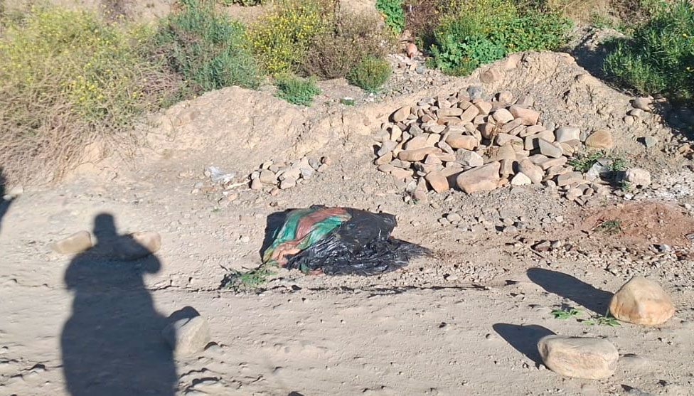 Hallan el cadáver de una mujer en una bolsa de yute y activan investigación