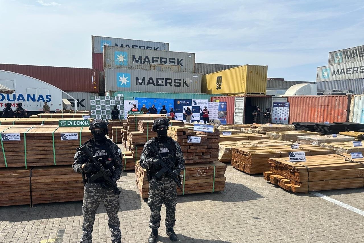 Incautan en Arica 68,7 toneladas de carga impregnada con droga proveniente de Bolivia