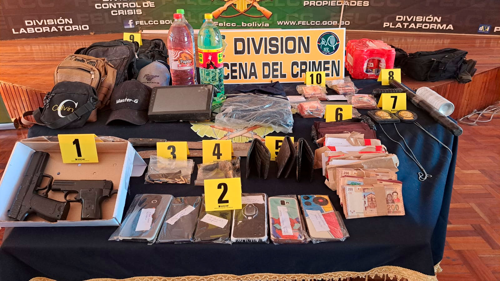 Cae banda criminal cuando realizaba ch’alla de lo que había robado