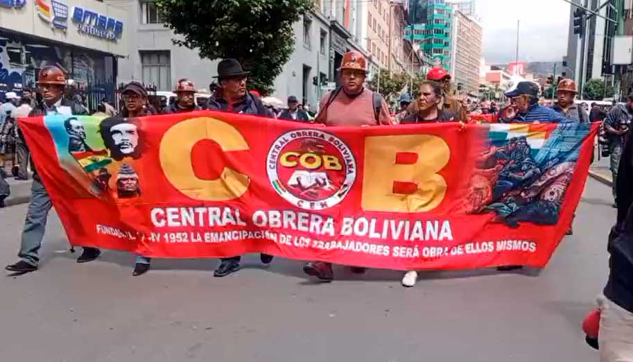 Central Obrera ratifica marcha y anuncia que pedirá alza salarial