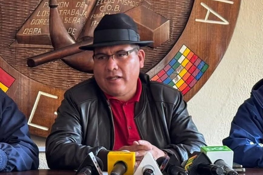 Secretario General de la COB afirma que “hasta en la guerra” se llega al diálogo