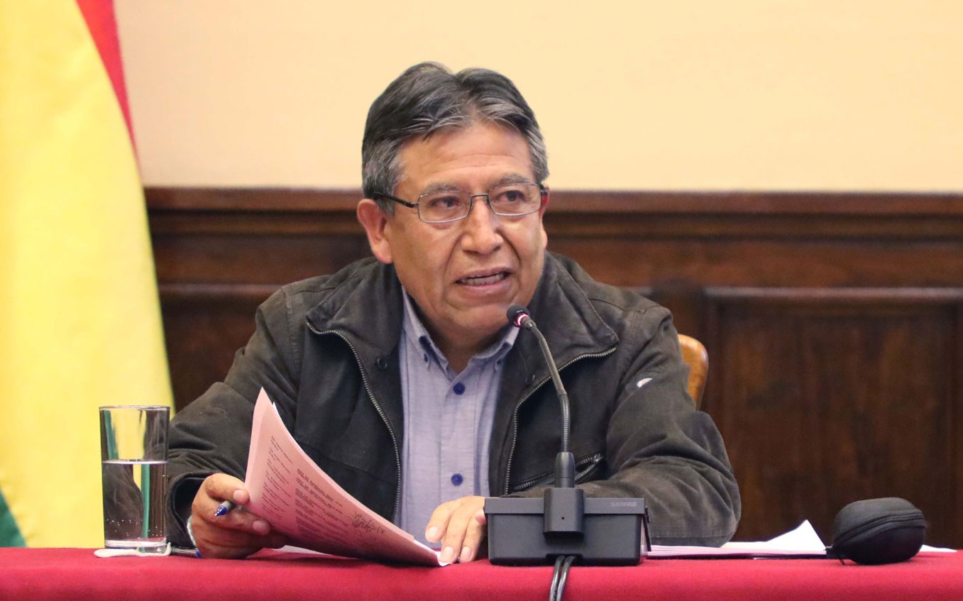 Choquehuanca este 21 de febrero llama a reparar los errores del pasado y devolver el honor a la palabra