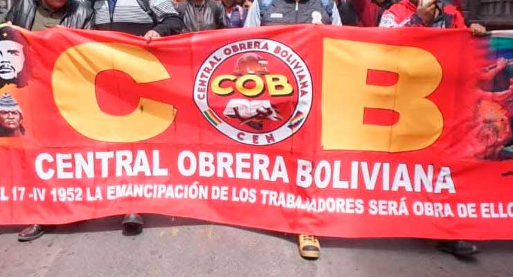 COB determina continuar con las medidas de presión y no hay diálogo