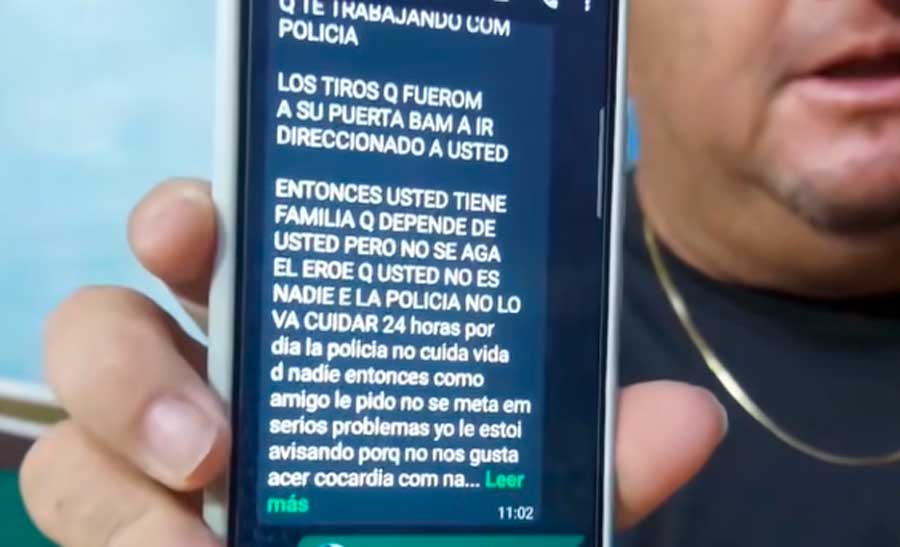 ‘No se haga el héroe’: Denuncian amenaza de grupo criminal contra dirigente vecinal en Cobija