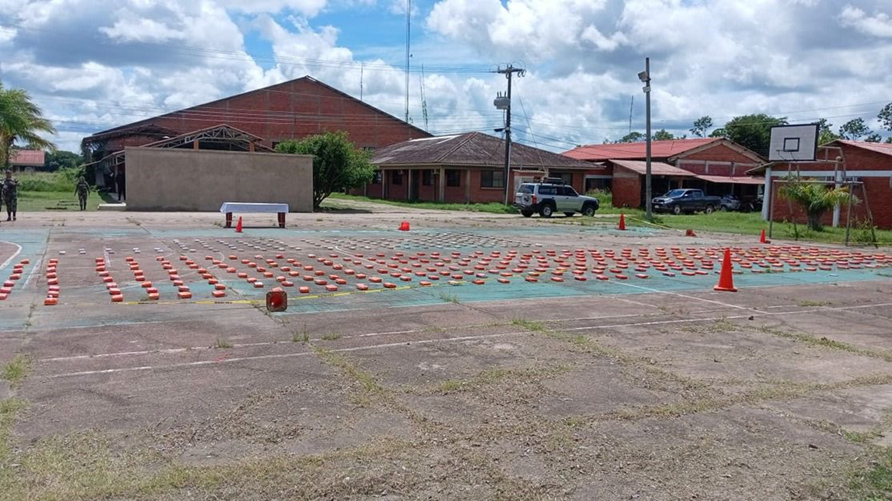 Aprehenden a una joven mujer con más de 584 kilos de droga en San Ramón