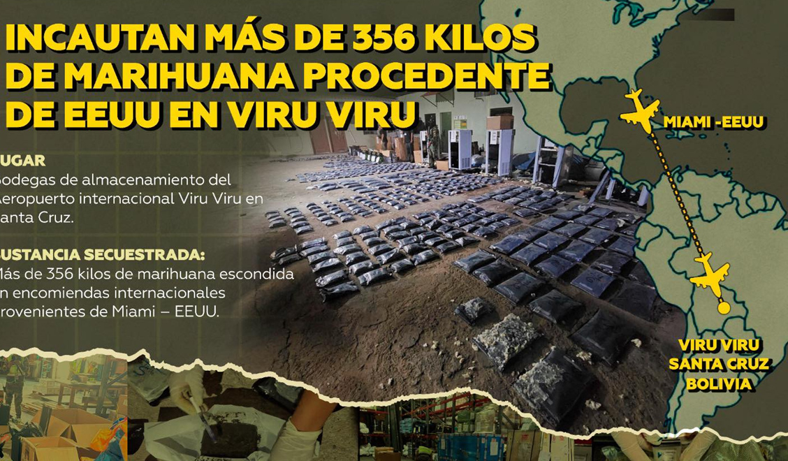 Gobierno: versiones sobre secuestro de “dos toneladas” de marihuana no se ajusta a datos oficiales