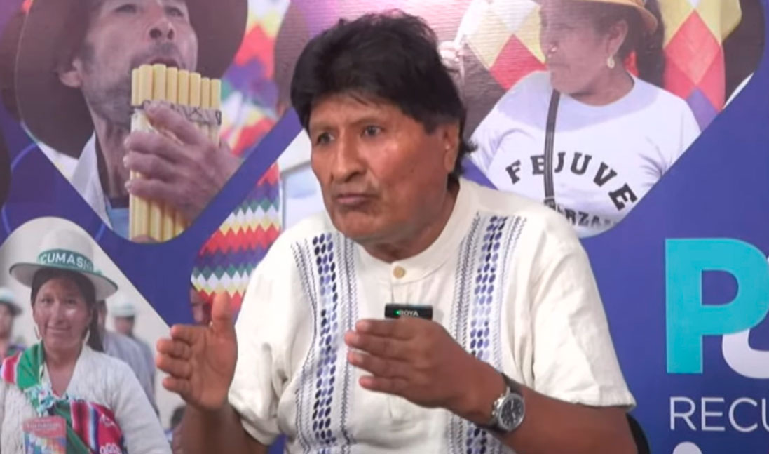 Evo Morales al Gobierno: “Agárrenme aquí o mátenme