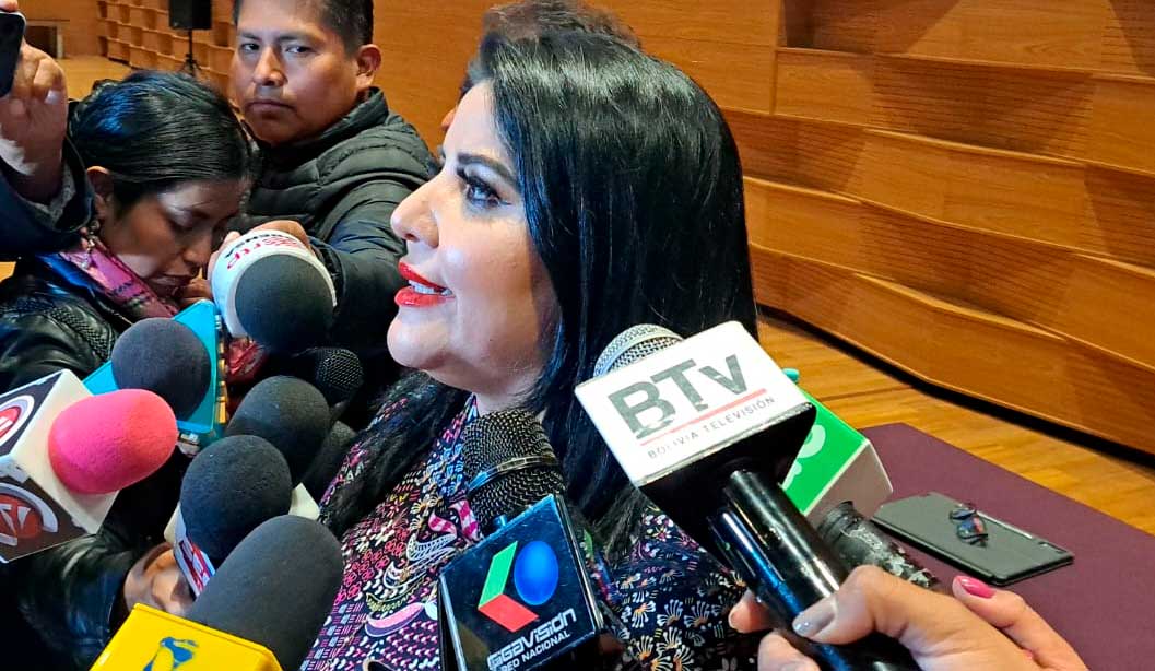 Viceministra Echeverría sobre Evo: “sea quien sea, todos tienen que responder ante la ley”