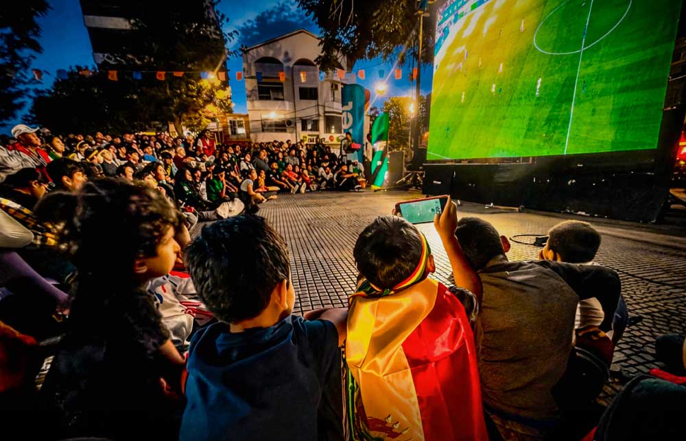 ENTEL abre señal del partido Bolivia-Irak para canales abiertos y operadores de cable