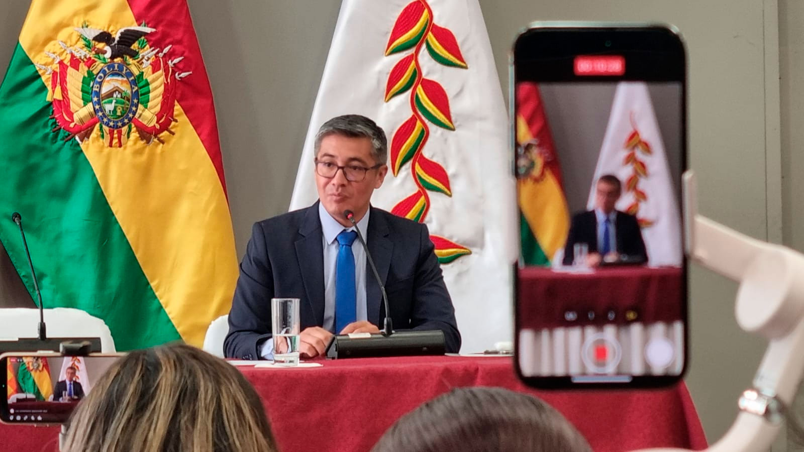 Espinoza se despide del Gobierno: “Me voy con la tranquilidad de haber entregado todo mi esfuerzo”