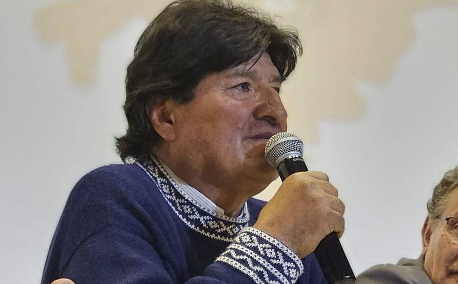 ‘Seguiremos levantando la voz’, responde Evo a su veto en Perú