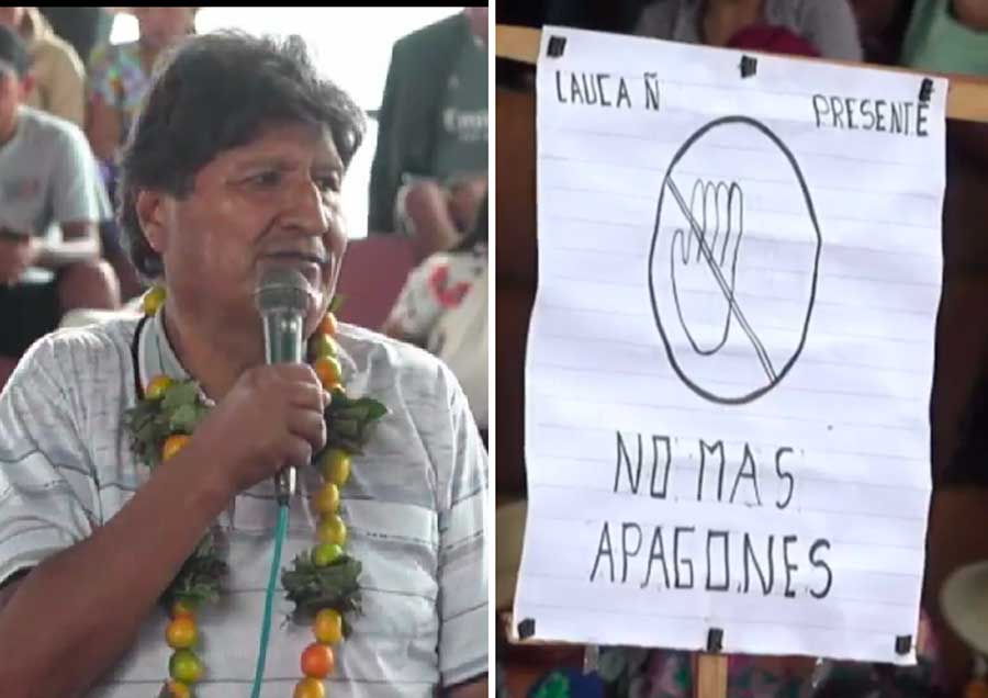 Evo advierte con tomar de planta de generación eléctrica por los apagones en el Trópico