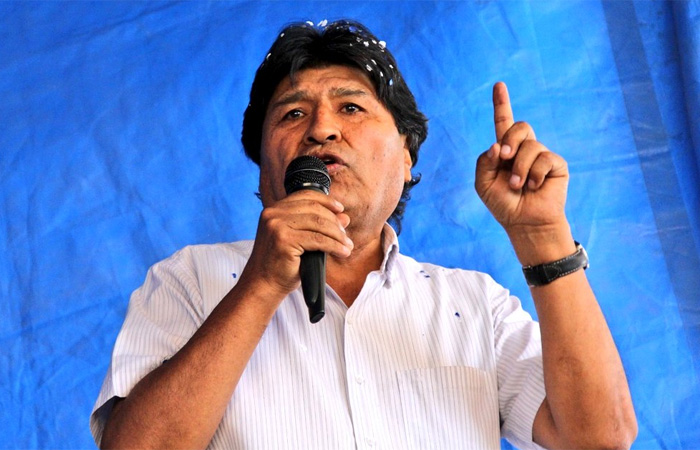 Morales arremete contra Tuto Quiroga y le asegura que "nunca será presidente electo"