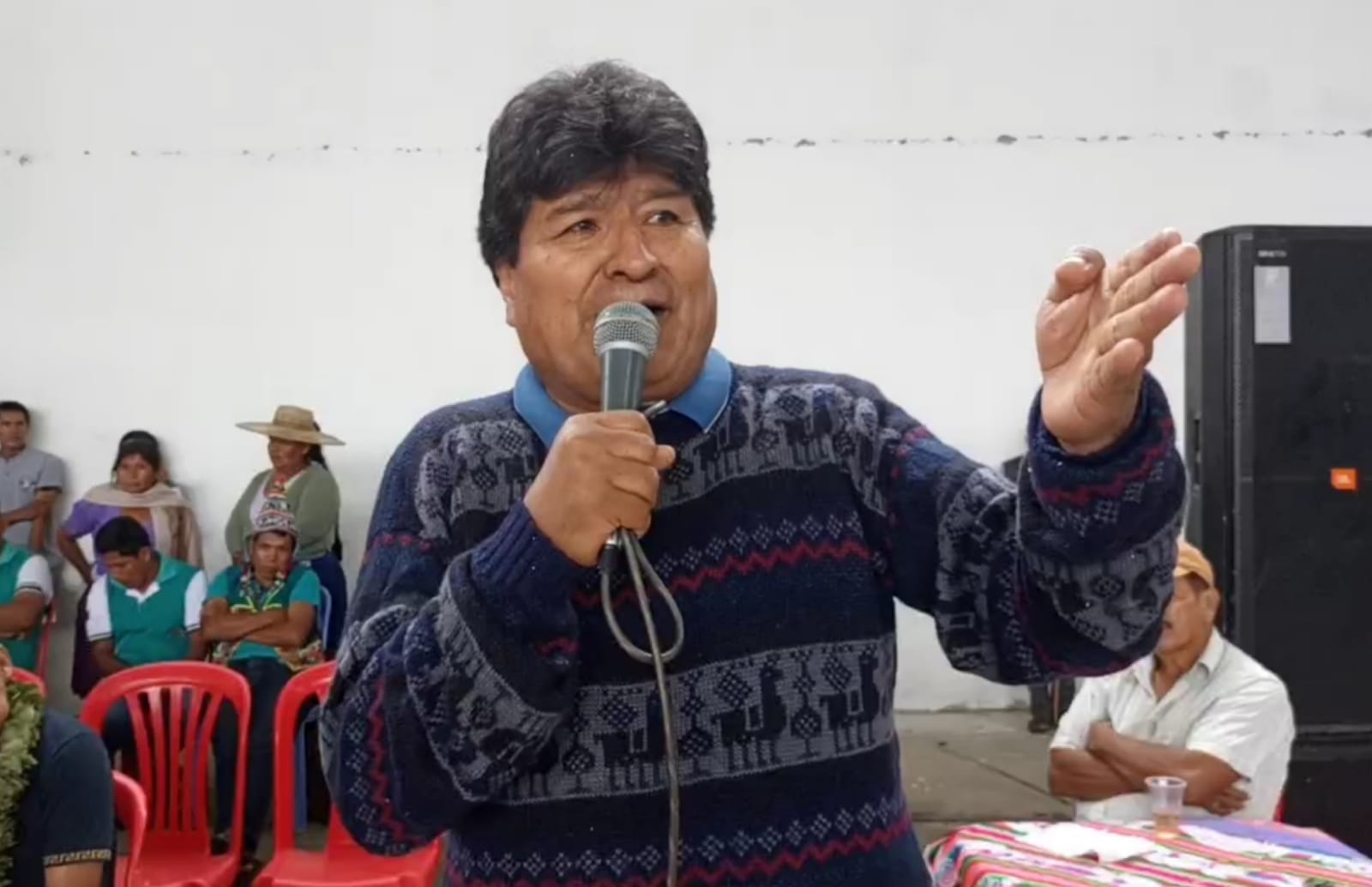 Evo Morales habla de 'infiltrados' en el Gobierno
