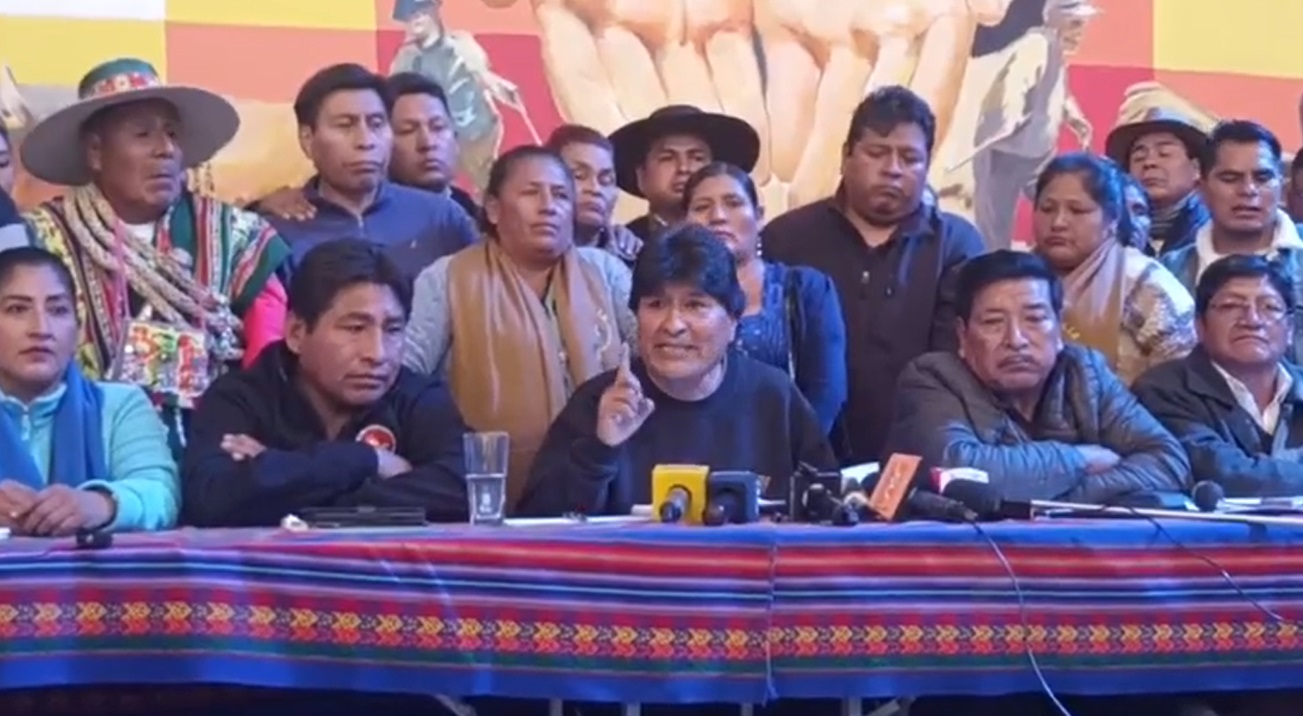 ‘No sé qué clase de golpe será’, dice Evo Morales sobre la toma militar de plaza Murillo