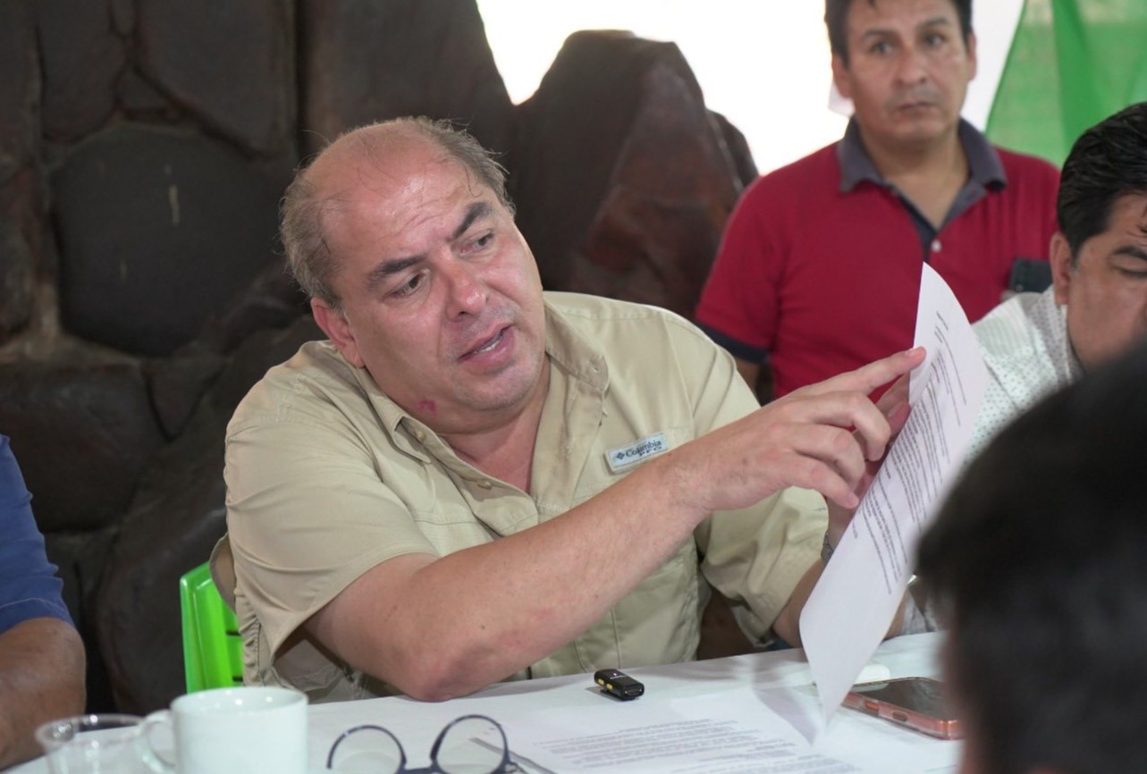 Viceministro Vaca Díez ve motivación política en la marcha y plantea llevar la Ley 157 al TCP