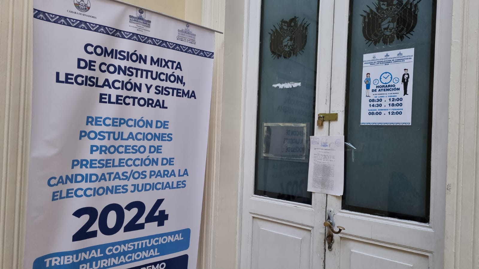 La Defensoría del Pueblo expresa su preocupación por la interrupción de las elecciones judiciales