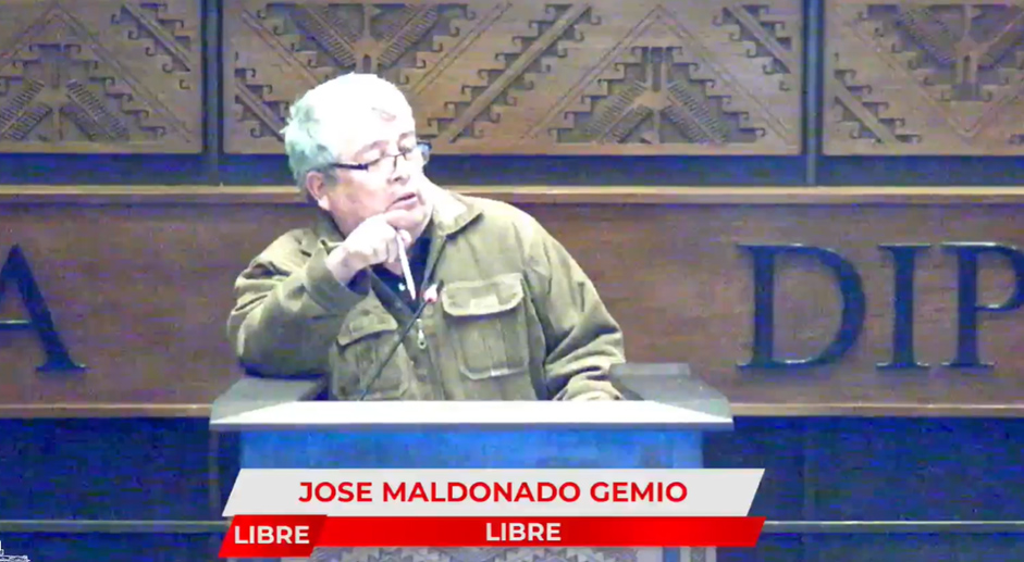 Diputado de Libre a sus colegas evistas: “Ustedes han llevado a este gobierno, chúpense ahora”