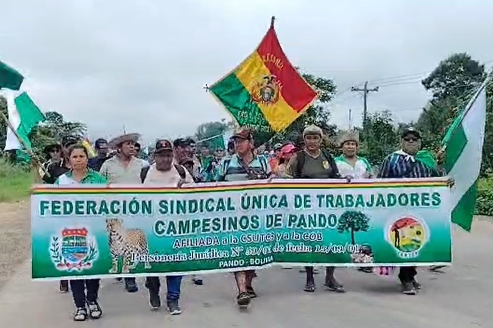 Marcha contra la Ley 157 cumple 10 días en medio de señales de diálogo