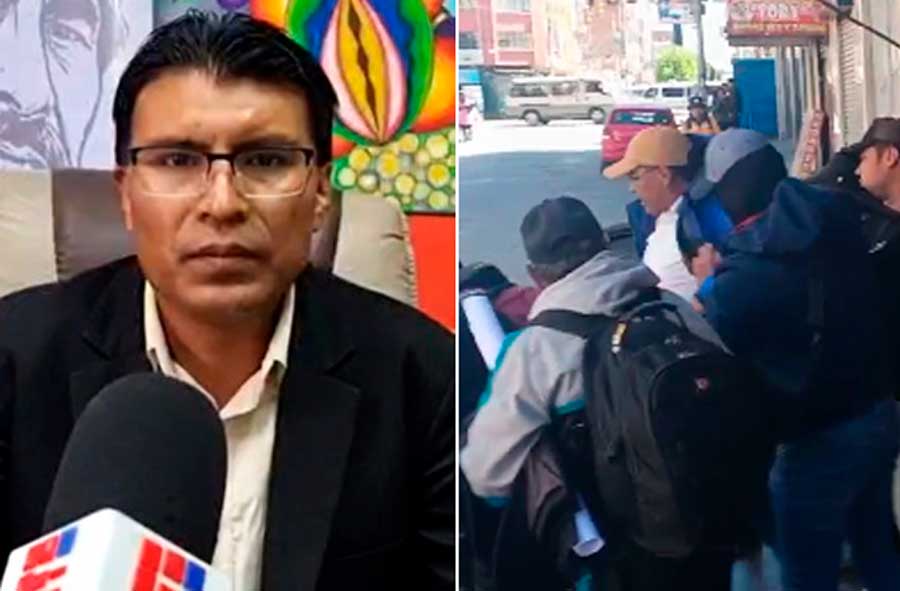 Aprehenden al senador Nilton Condori en El Alto
