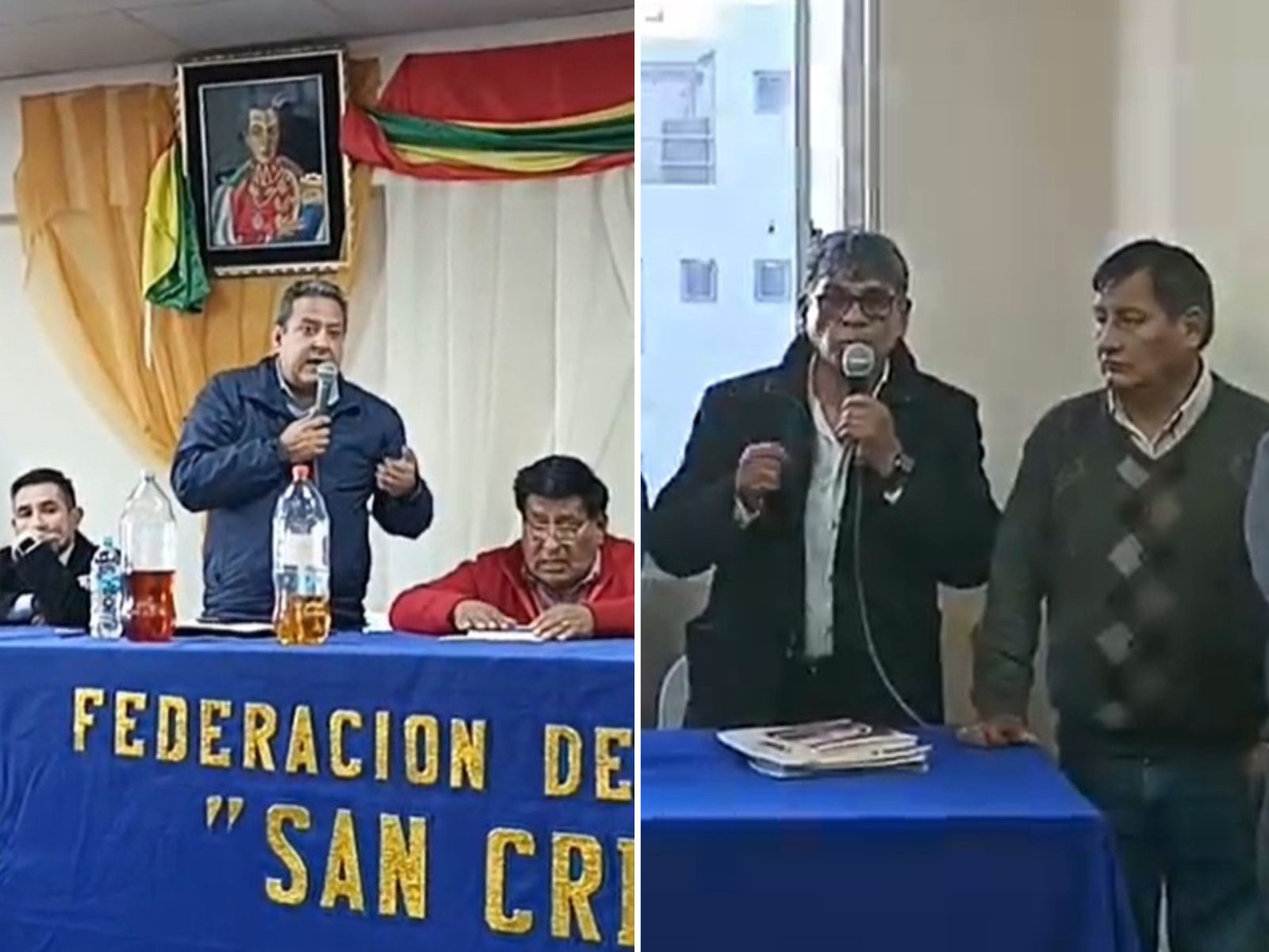 Choferes de Oruro rompen el diálogo con el Gobierno y continúan con paro indefinido