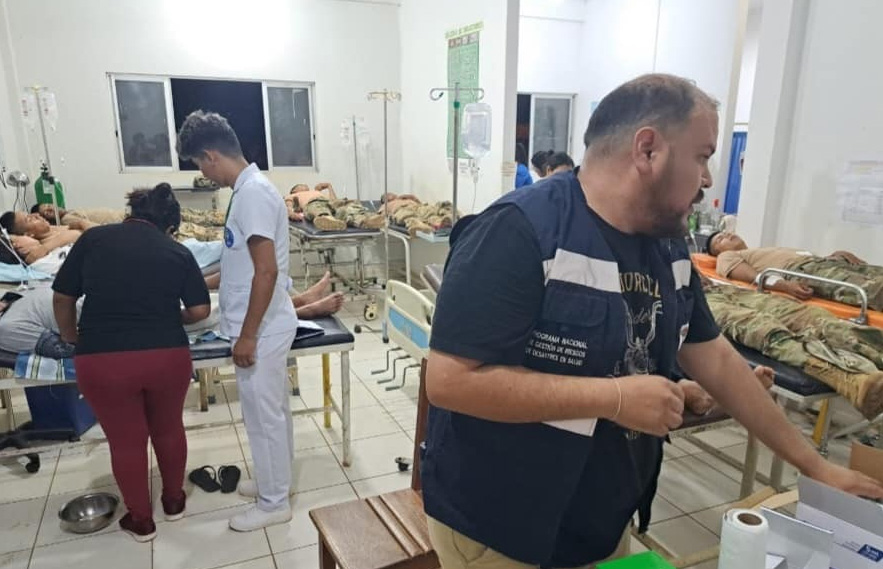 Reportan intoxicación alimentaria de soldados y censistas en Cobija