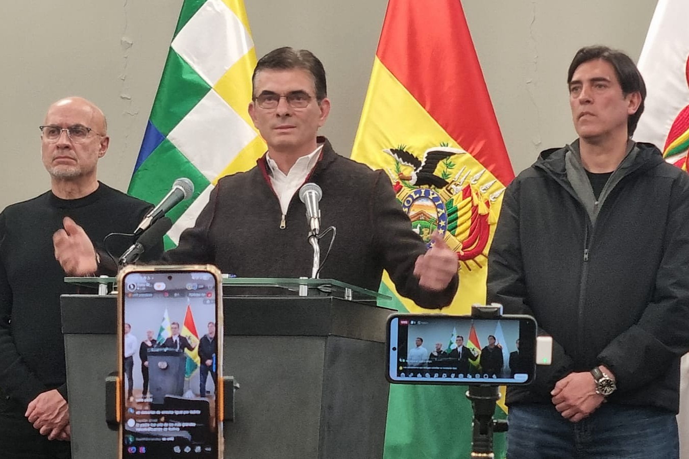 Paz anuncia reordenamiento del gabinete y conformación de un Consejo Económico Social