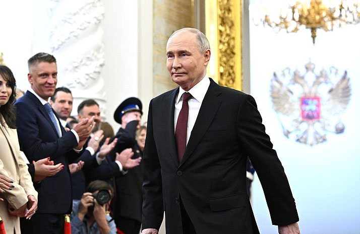 Lucho y Evo felicitan a Putin en su nuevo mandato y reconocen su rol en el nuevo mundo multipolar