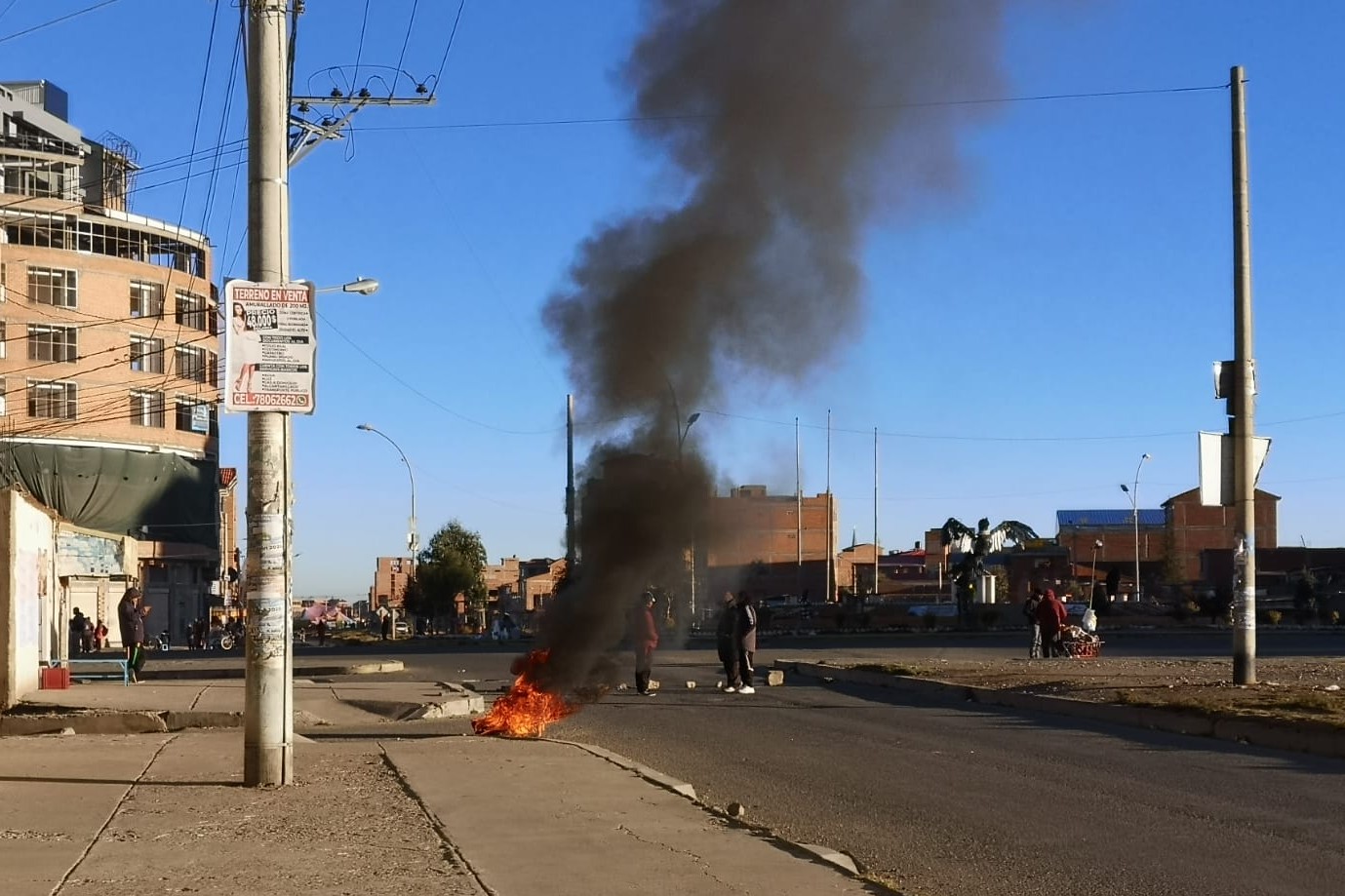Investigan agresión a mujer de 47 años por presuntos bloqueadores en El Alto