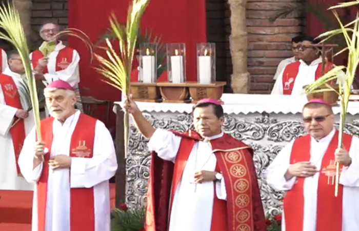 Iglesia celebra el Domingo de Ramos e inicia la Semana Santa con un llamado a renovar la fe en Dios