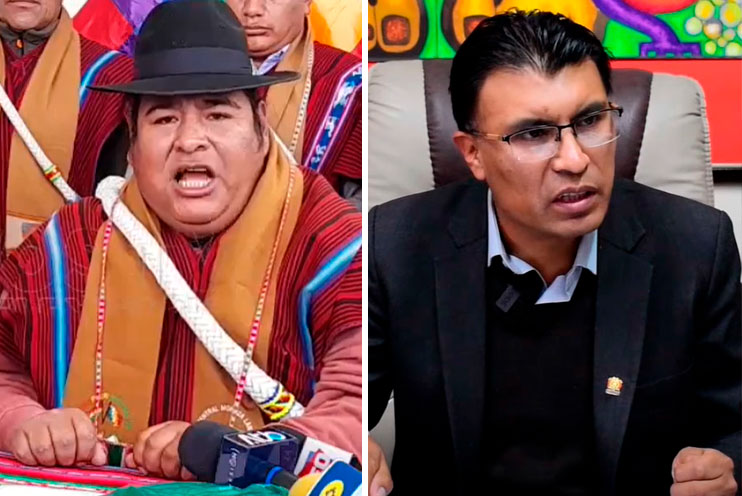 Salazar contra Condori: lo califica de “sirviente de Doria Media” y le reprocha haber forzado el conflicto