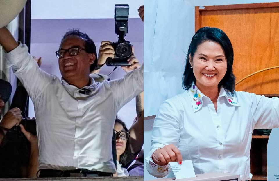Conteo rápido da empate técnico en las elecciones en Perú, a