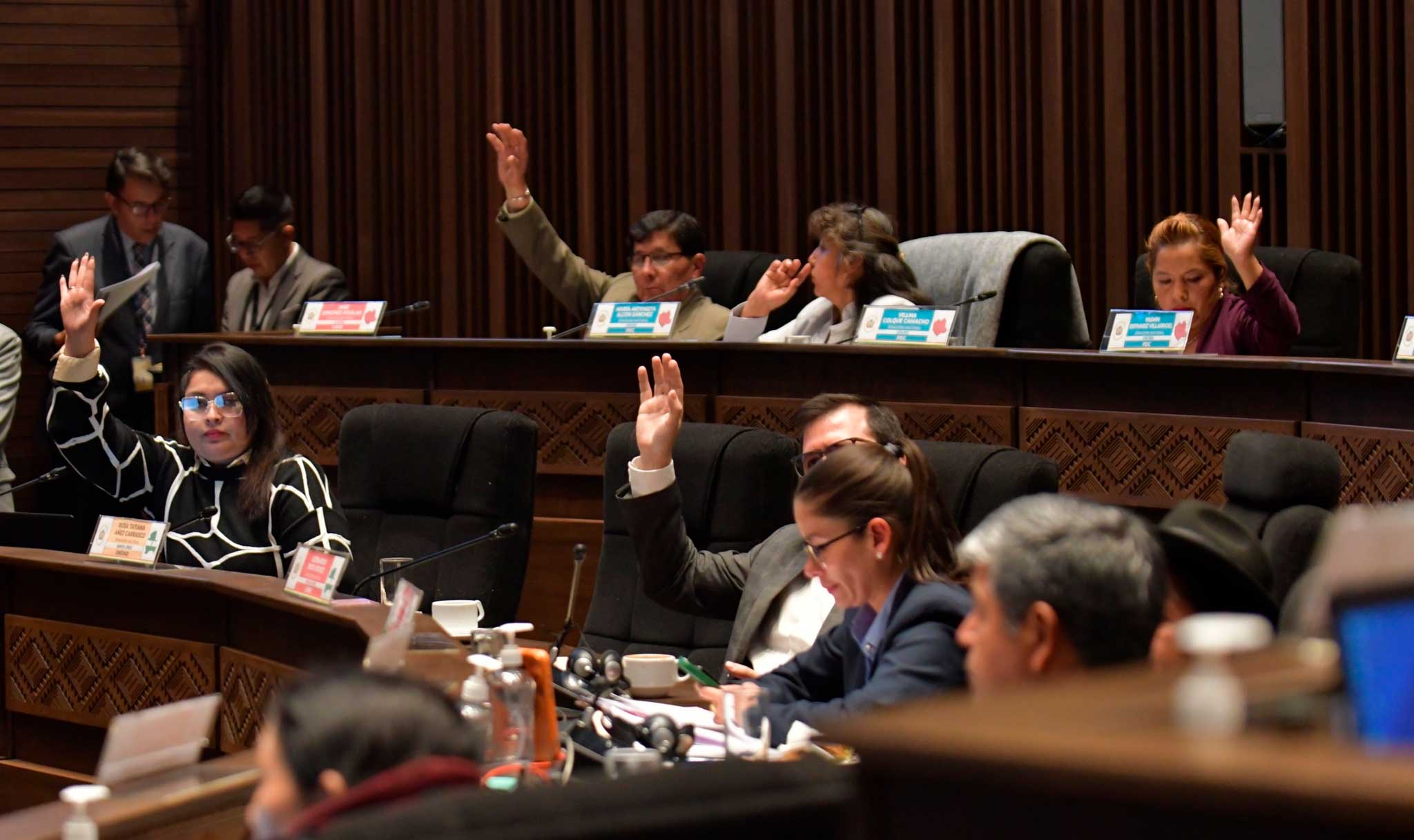 Senado aprueba comisión integrada para tratar la ley antibloqueos