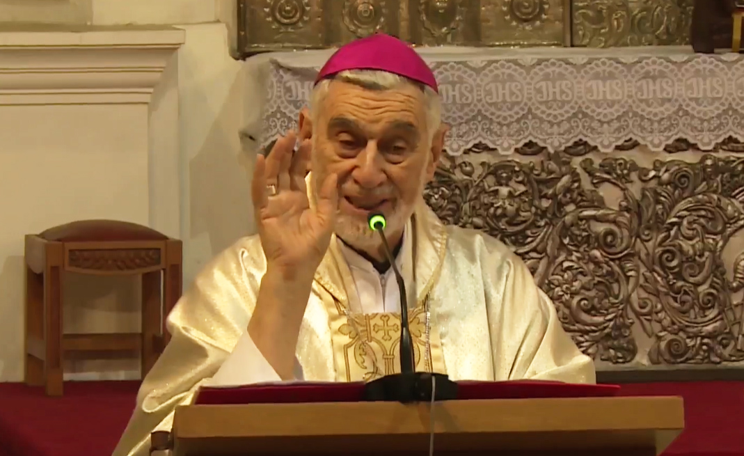 Obispo Gualberti exhorta a vivir la fe con solidaridad y acompañar a los más necesitado