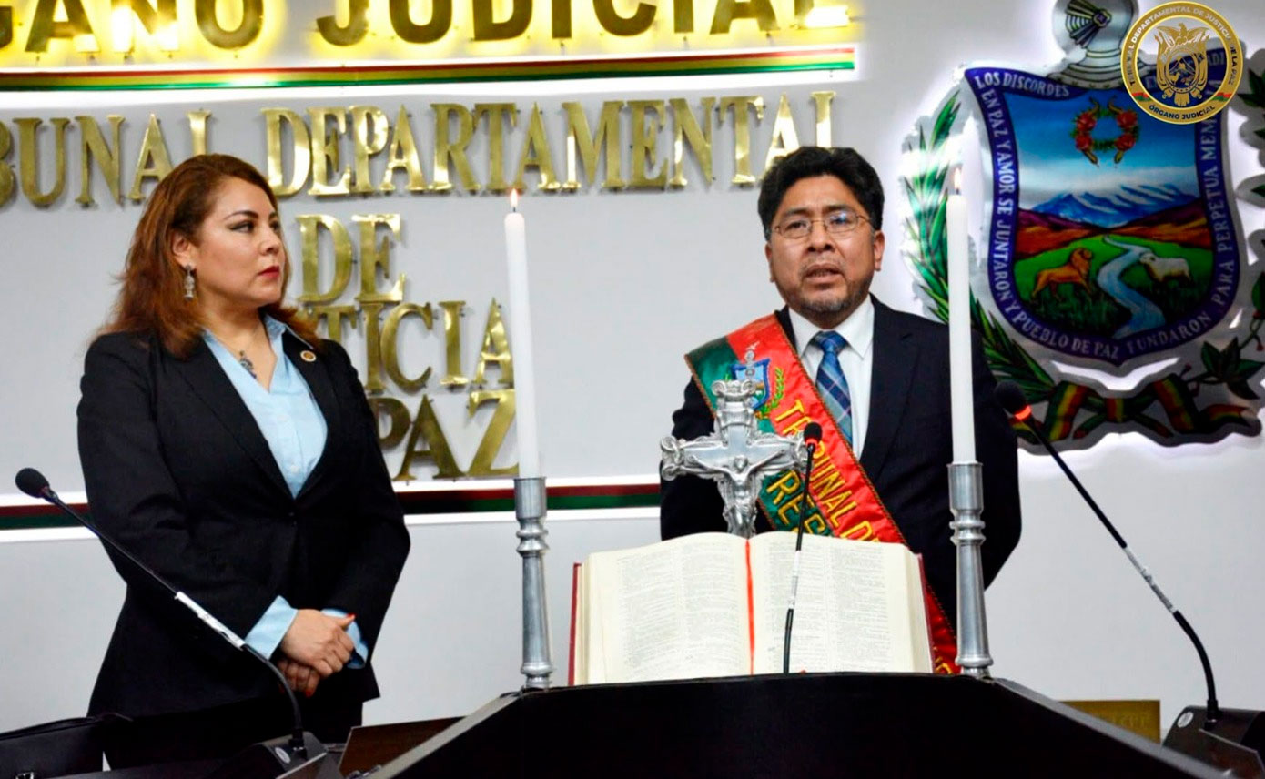 TDJ de La Paz renueva su presidencia, Isaías Vargas asume en medio de una crisis interna