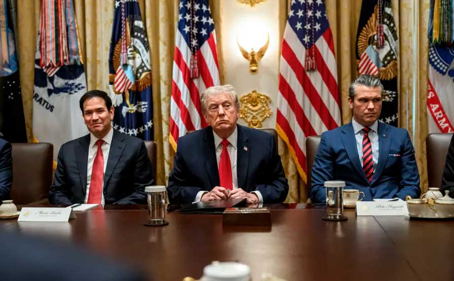 Rubio y Hegseth, hombres clave de Trump, reafirman respaldo a Paz frente a los bloqueos y el “narcoterrorismo”
