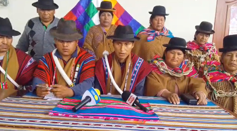 Dirigentes de Tupac Katari aseguran que siguen en pie de lucha y desconocen acuerdo de la COB