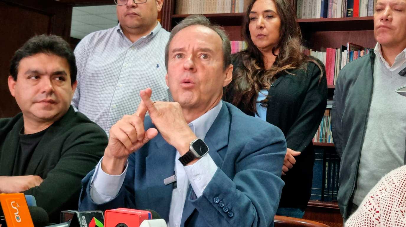 Tuto dice “infeliz” al líder de NGP y le pide que retire la declinatoria del balotaje en La Paz