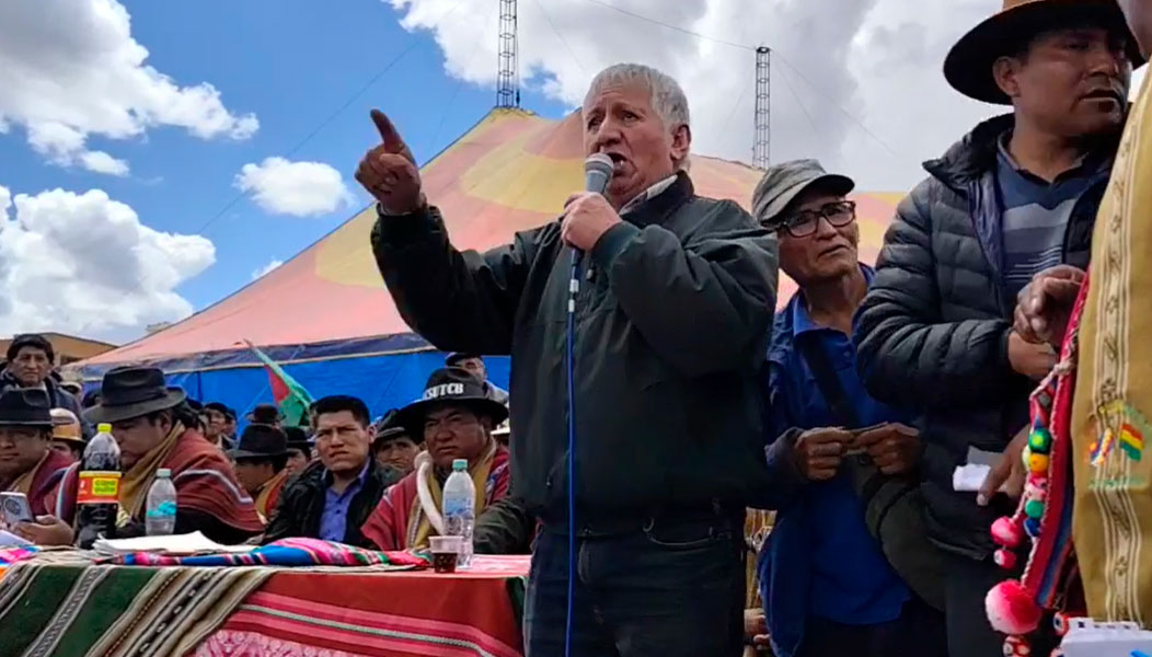 Articulan apoyo a Yahuasi y plantean marcha para el miércoles en demanda de segunda vuelta